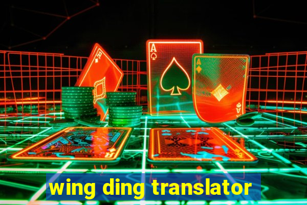 wing ding translator